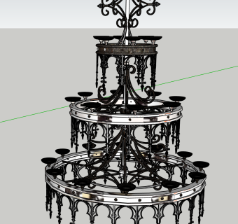 欧式吊灯、哥特吊灯